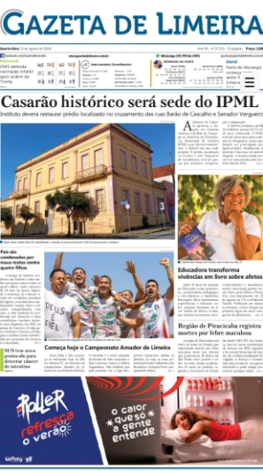 Capa do Dia