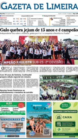 Capa do Dia