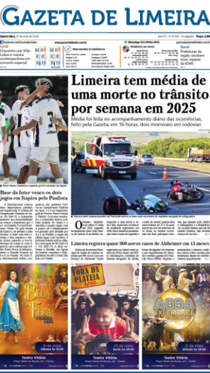 Capa do Dia