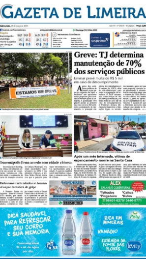 Capa do Dia